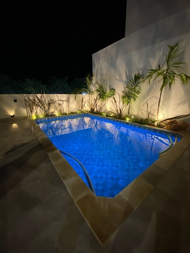 Piscina entregue pela Hidrojato Piscinas